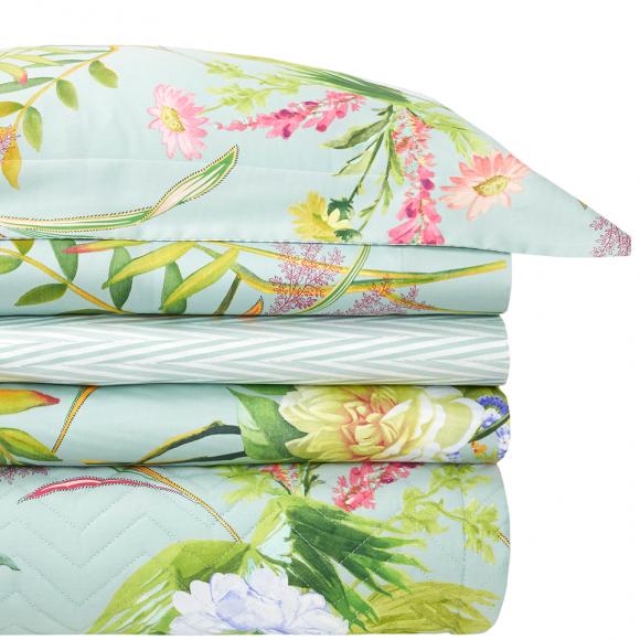 Yves Delorme Bouquets in Fashion Duvet Covers at Seymour's Home