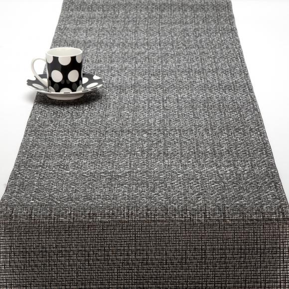 Chilewich Glassweave Graphite Runner