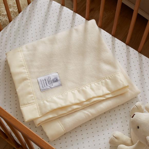 John Atkinson Duchess Finest Merino Baby Blanket
