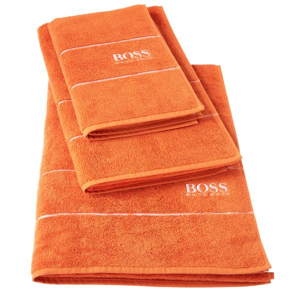 Hugo Boss Plain Jaffa Towels in Towels at Seymour's Home
