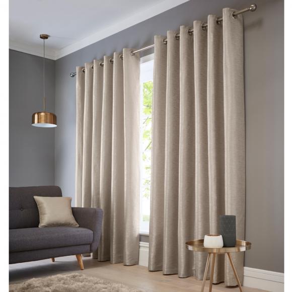 Studio G Catalonia Natural Eyelet Curtains