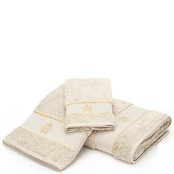 Roberto Cavalli New Gold Towels Sand 886
