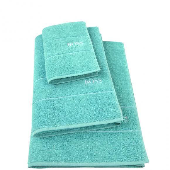 Boss Home Plain Aqua Towels