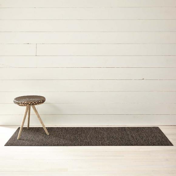Chilewich Heathered Black / Tan Shag Mat