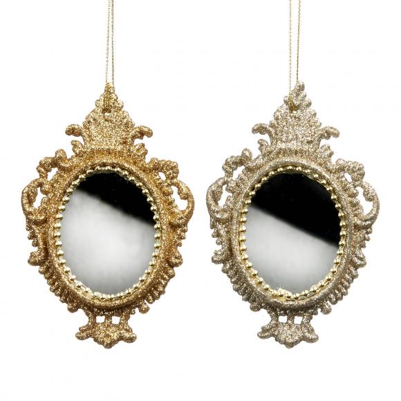 Goodwill Glitter Mirror Ornament