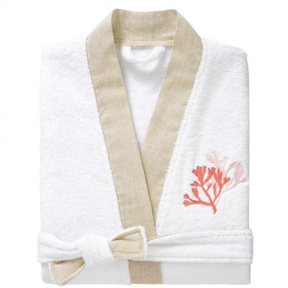 Yves Delorme Calypso Kimono Bath Robe