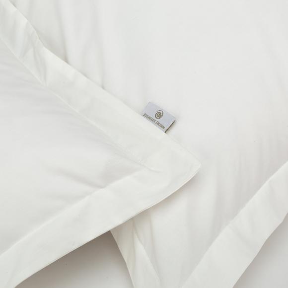 Joshua's Dream Classic 200 Percale Ivory Fitted Sheet
