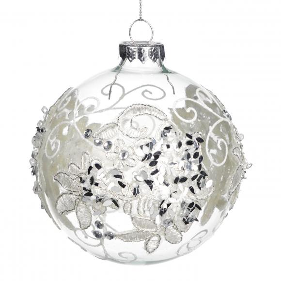 Goodwill GLSS LACE JEWEL FLOWER BALL