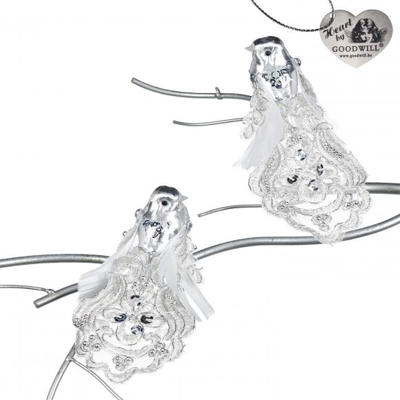 Goodwill LACE FEATH.BIRD ON CLIP 