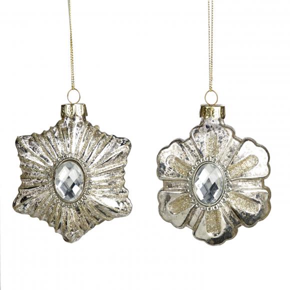 Goodwill GLSS JEWEL STAR/SNOWFL.ORN