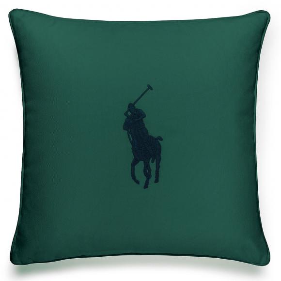 Ralph Lauren RL Pony Cushion Case Evergreen / Navy