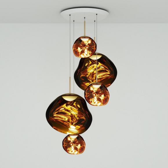 Tom Dixon Melt LED Pendant Gold