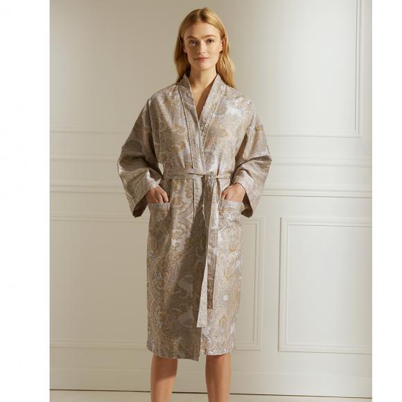 Yves Delorme Cachemire Kimono Robe