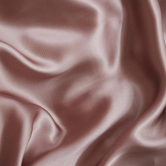 Gingerlily Plain Vintage Pink Mulberry Silk Duvet Cover
