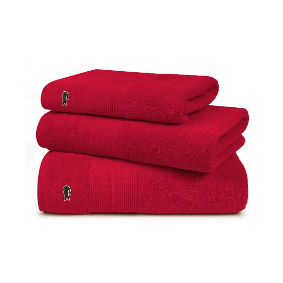 Lacoste L Le Croco Towel Rouge