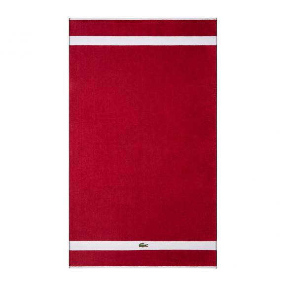 Lacoste L Casual Towel Rouge