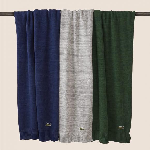 Lacoste L Living Throw Argent