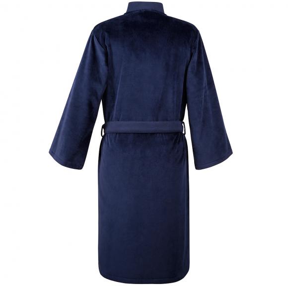 Ralph Lauren Home Flag Sweater Bear Kimono Robe Navy