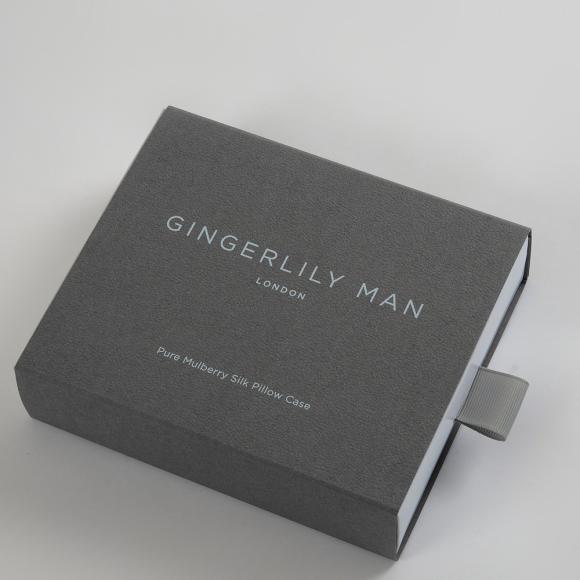 Gingerlily Beauty Box for Men Silver Grey