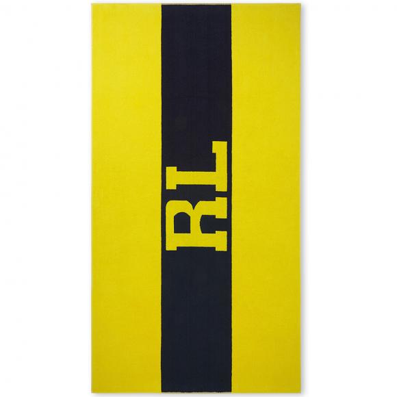 Ralph Lauren Home Signature Beach Towel Yellow / Navy