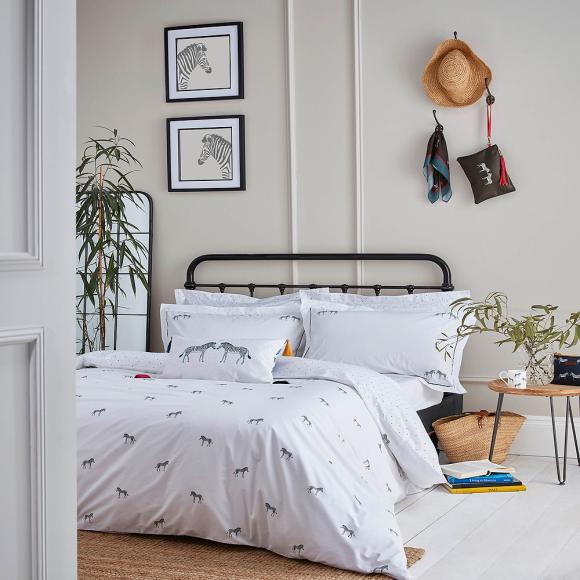 Sophie Allport ZSL Zebra Duvet Cover Set