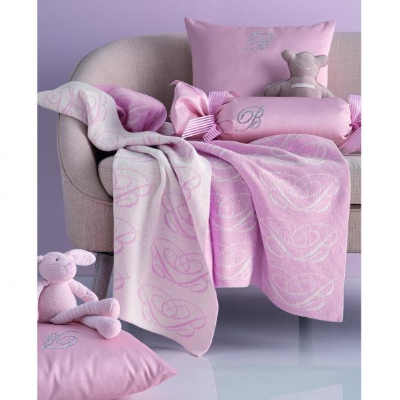 Blumarine Baby Doppia B Baby Blanket