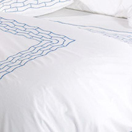 Peter Reed Manchu Egyptian Cotton Percale Duvet Cover