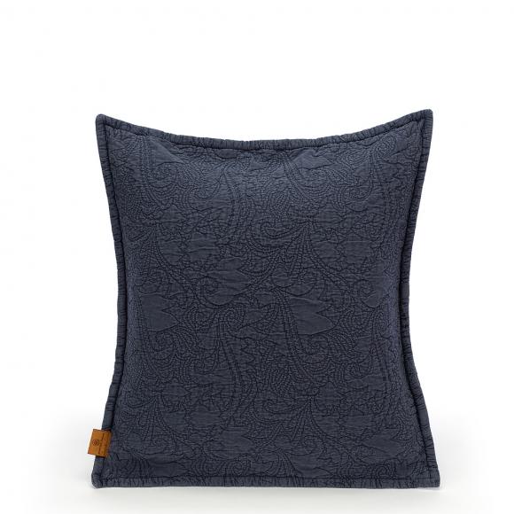 Joshua's Dream Floral Quilt Blue Cushion Case
