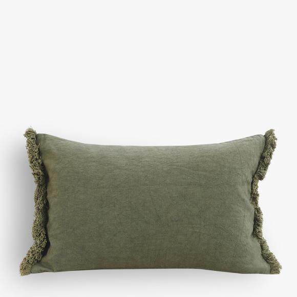 MM Linen Sabel Olive Oblong Cushion