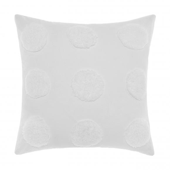 Linen House Haze White Cushion