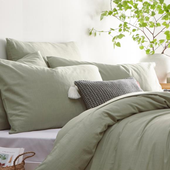 Yard Stonehouse Sage Duvet Cover Set