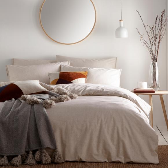 Yard Claybourne Putty Duvet Cover Set