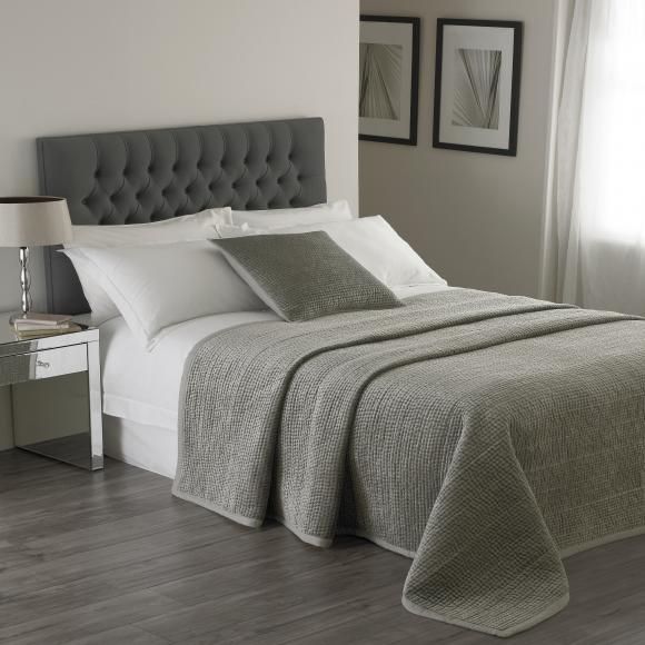 Paoletti Brooklands Silver Bedcover