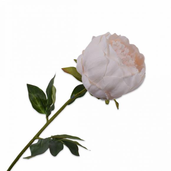 Silk-Ka PEONY STEM Lt Pink 52cm