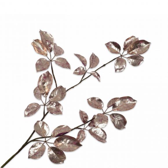 Silk-Ka LEAF SPRAY Gold / Burg 91cm