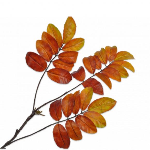 Silk-Ka LEAF SPRAY Yell / Brn 117cm