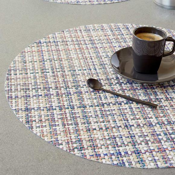 Chilewich Basketweave Circular Placemat