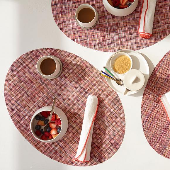 Chilewich Mini Basket Weave Oval Placemat
