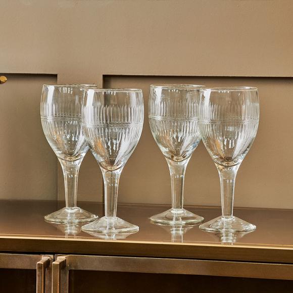 Nkuku Mila Wine Glass Clear