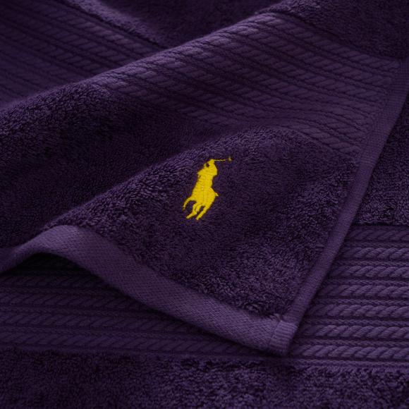 Ralph Lauren Home Polo Player Towels Blackberry