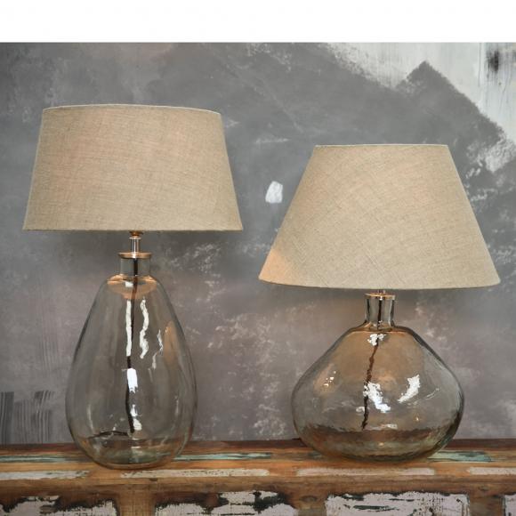 Nkuku Baba Glass Lamp