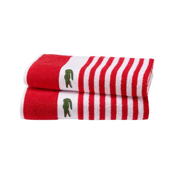 Lacoste Friendly Towel Rouge