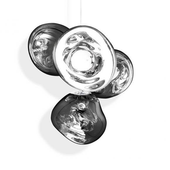 Tom Dixon Melt LED Chandelier Small Chrome