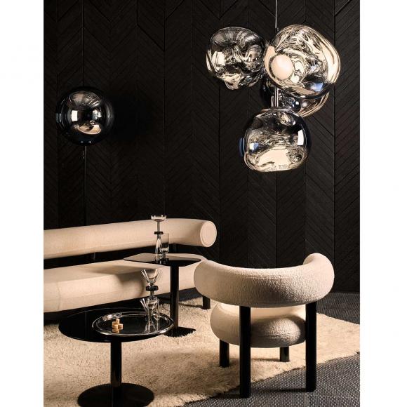 Tom Dixon Melt LED Chandelier Small Chrome