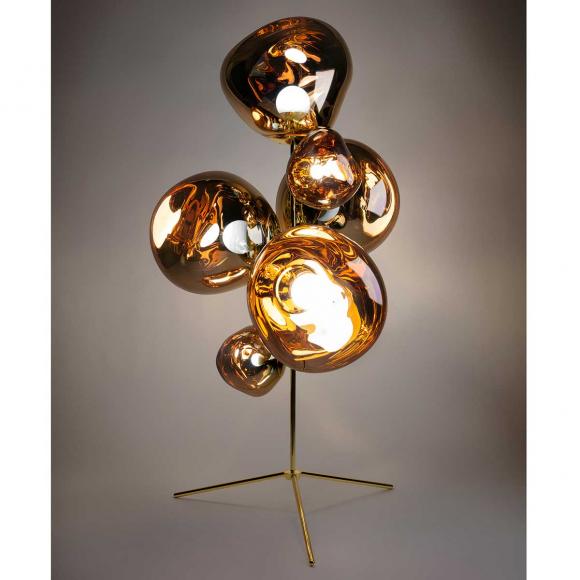 Tom Dixon Melt Stand Chandelier Gold